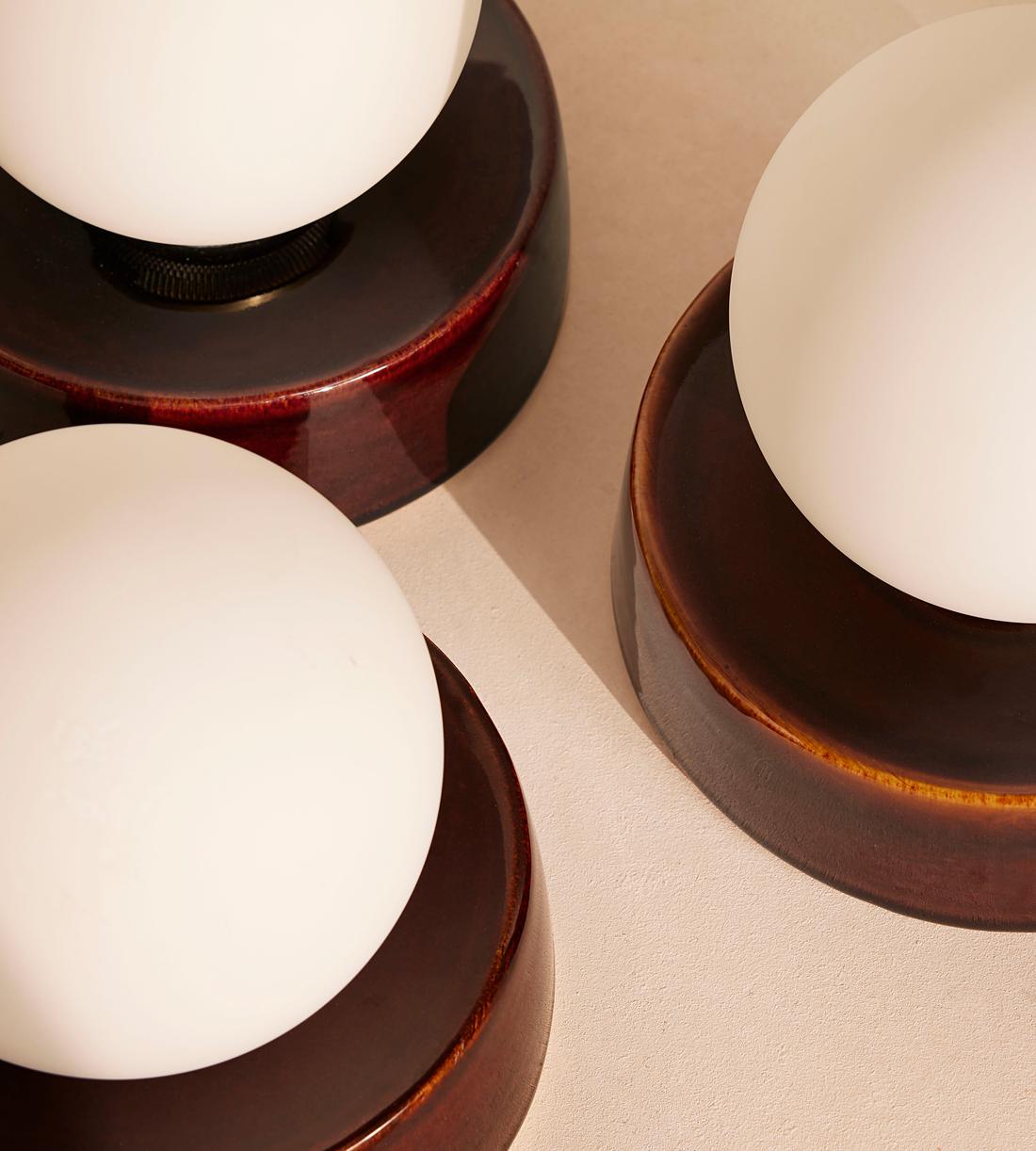 Sophia Brown Wall Light 8.3-Inchh