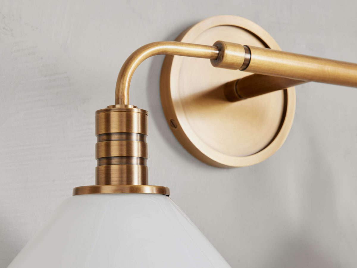 Theron 2-Light Glass Wall Sconce