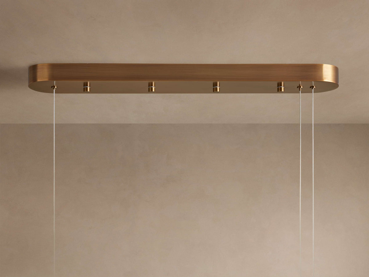 Halima Linear Alabaster Chandelier