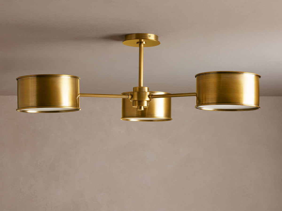 Daphne Metal Flush Mount