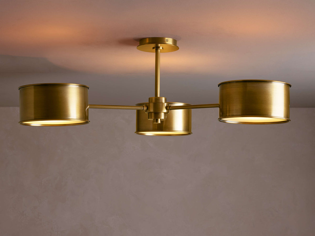 Daphne Metal Flush Mount