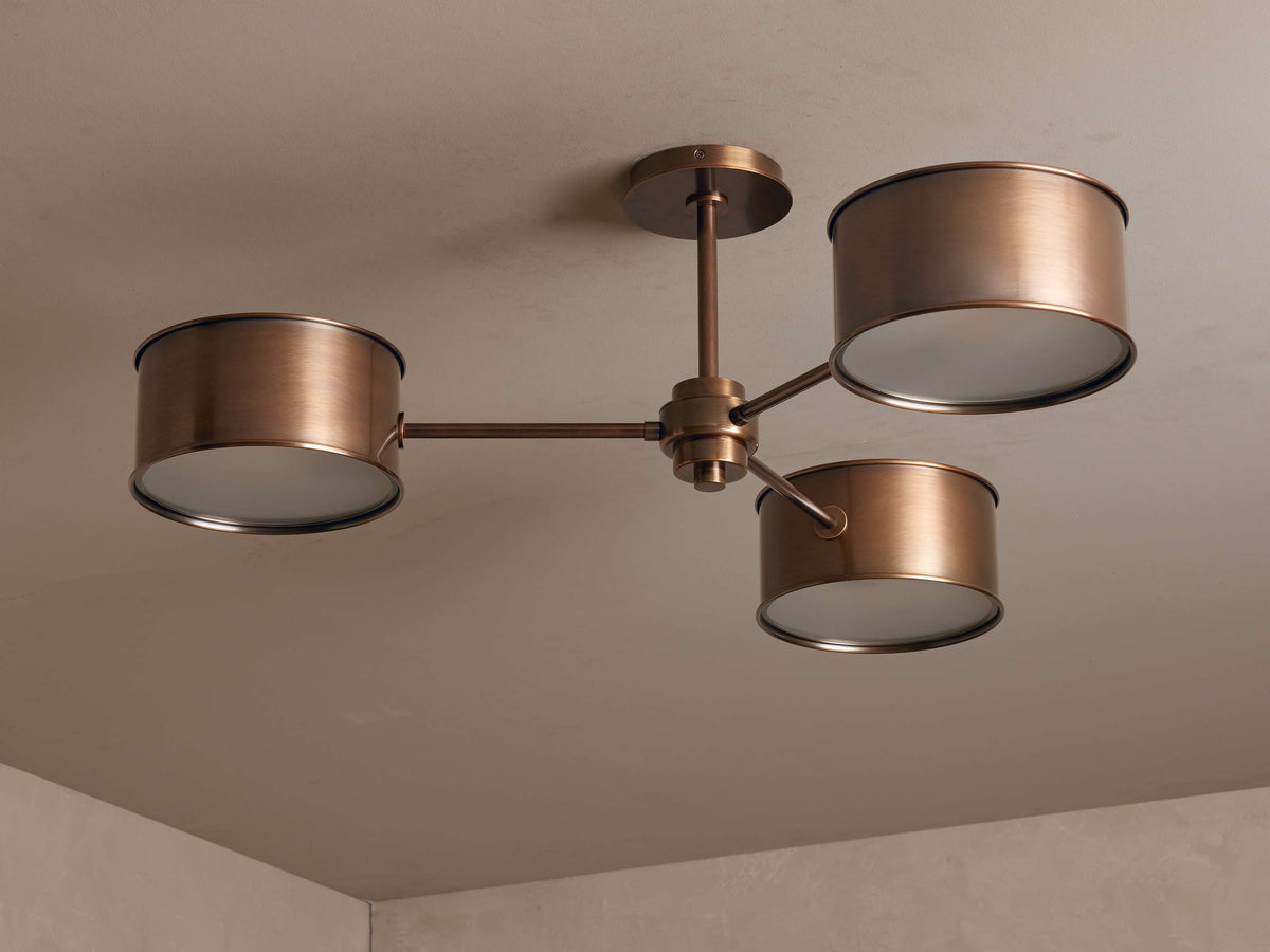 Daphne Metal Flush Mount