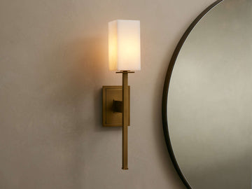 Cinda Alabaster Wall Sconce