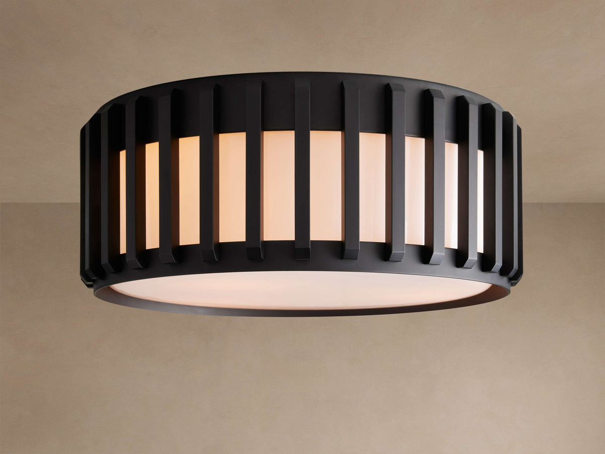 Gabbia Outdoor Flush Mount
