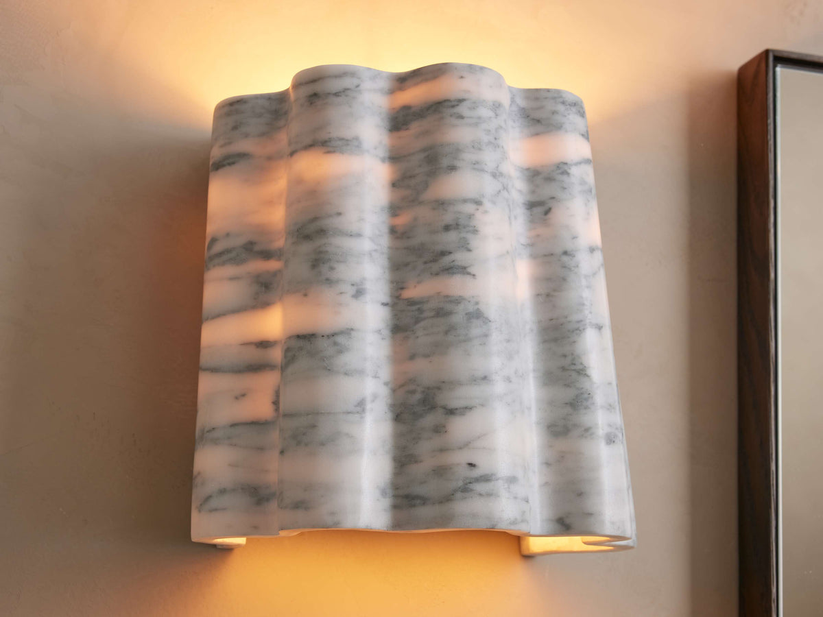 Faine Marble Sconce