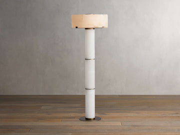 Chayla Alabaster Stone Floor Lamp 64-Inchh