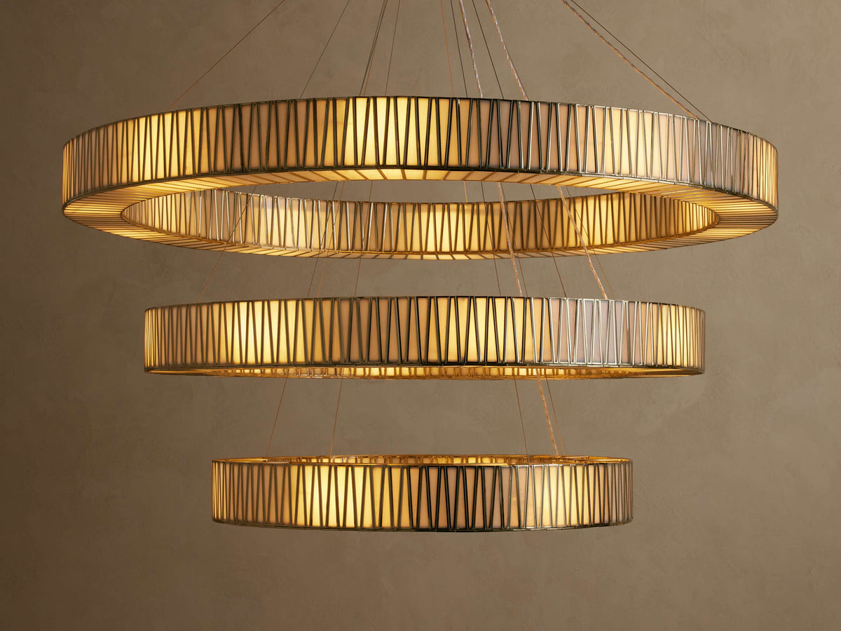 Jeunet 3-Tier Round Chandelier