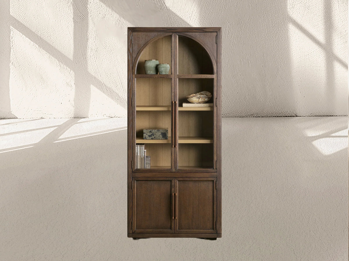 Hattie Squared Glass Cabinet