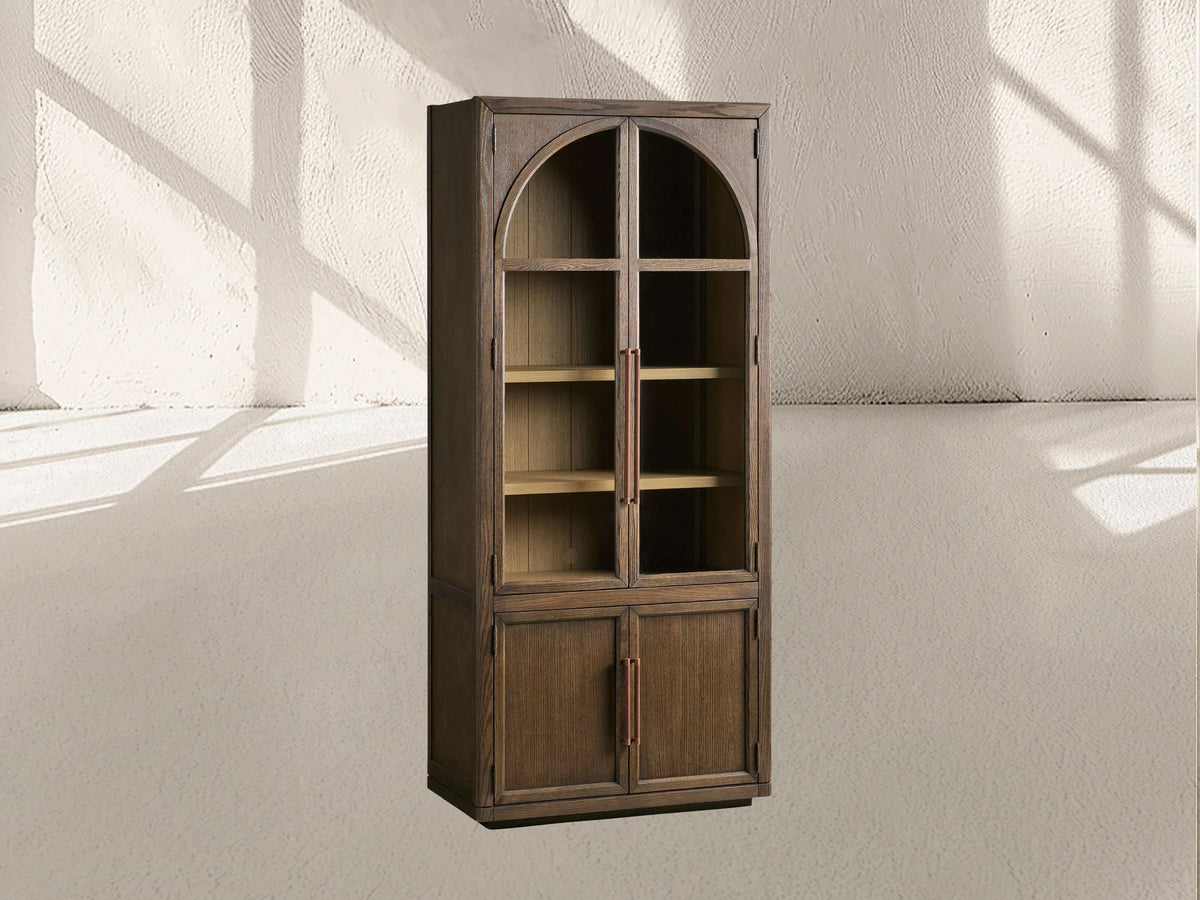Hattie Squared Glass Cabinet