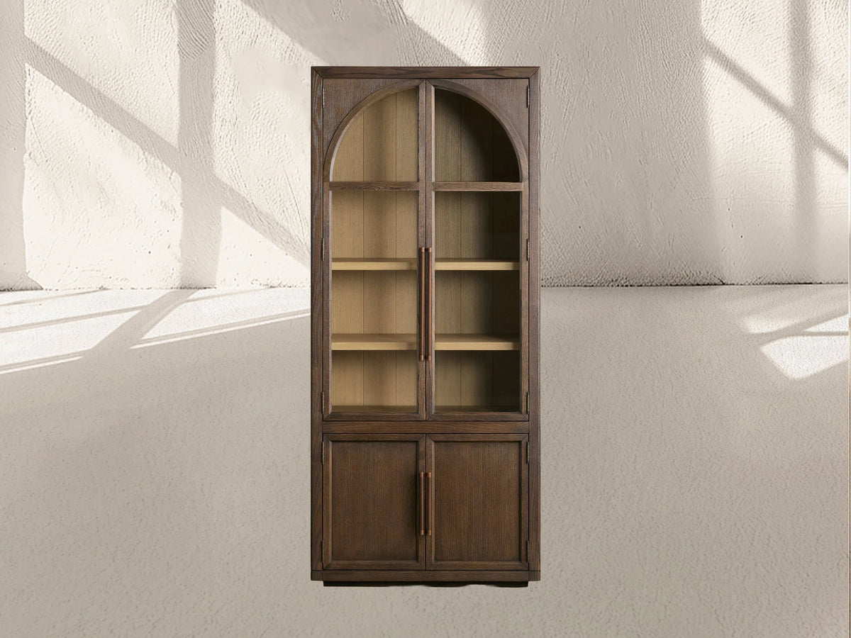 Hattie Squared Glass Cabinet