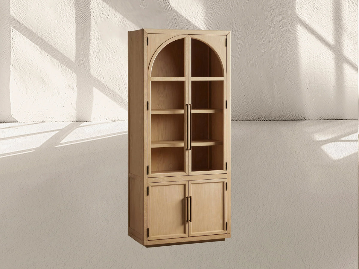 Hattie Squared Glass Cabinet