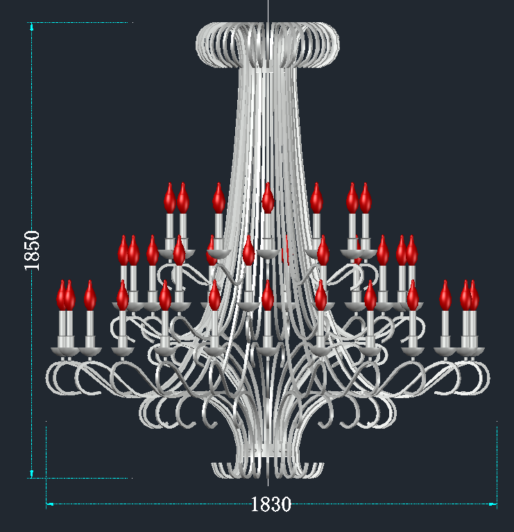 Vintage Octopus Tentacle Crystal Chandelier with K9 Crystal and Metal Finish for Living Room