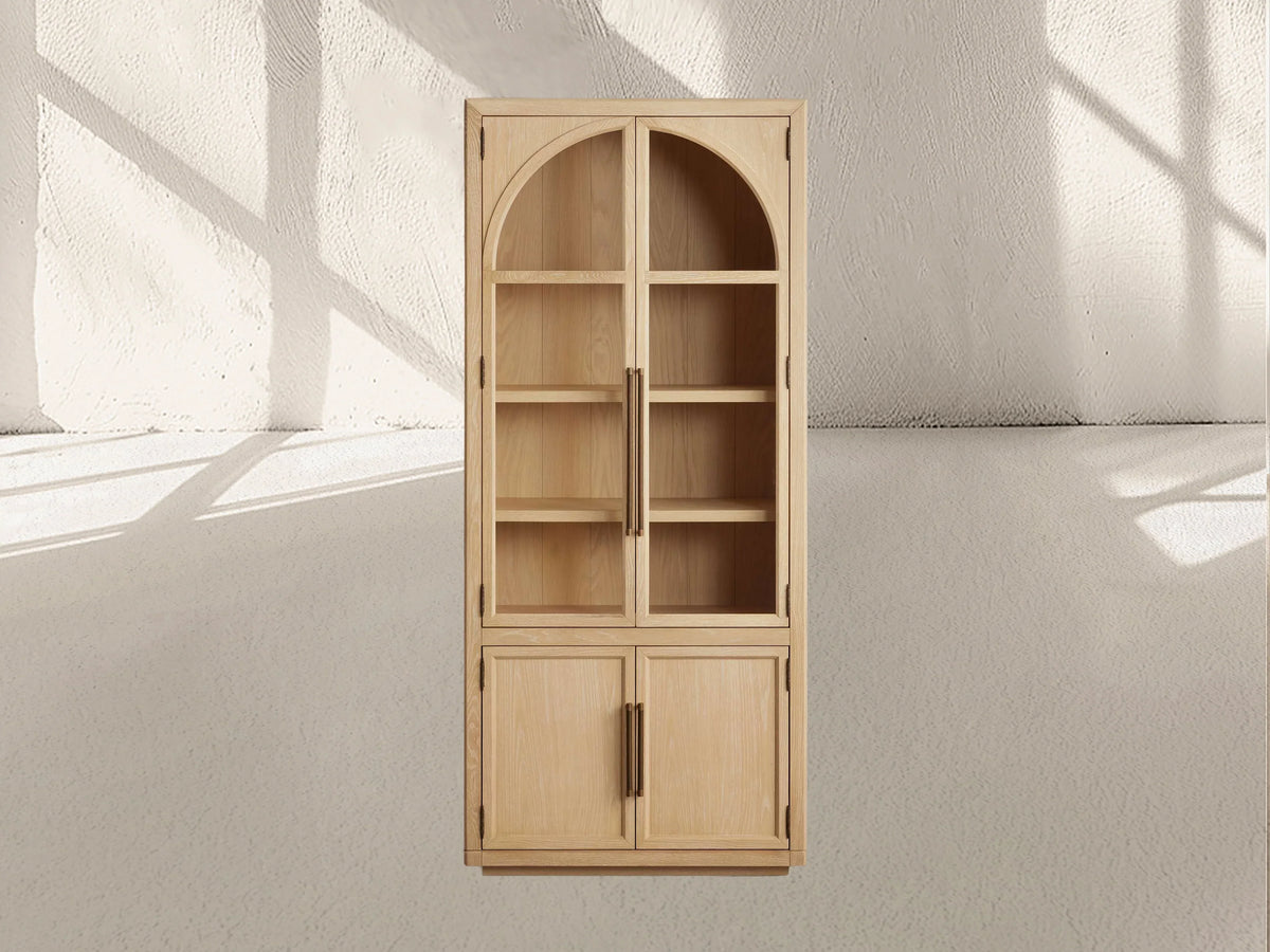 Hattie Squared Glass Cabinet