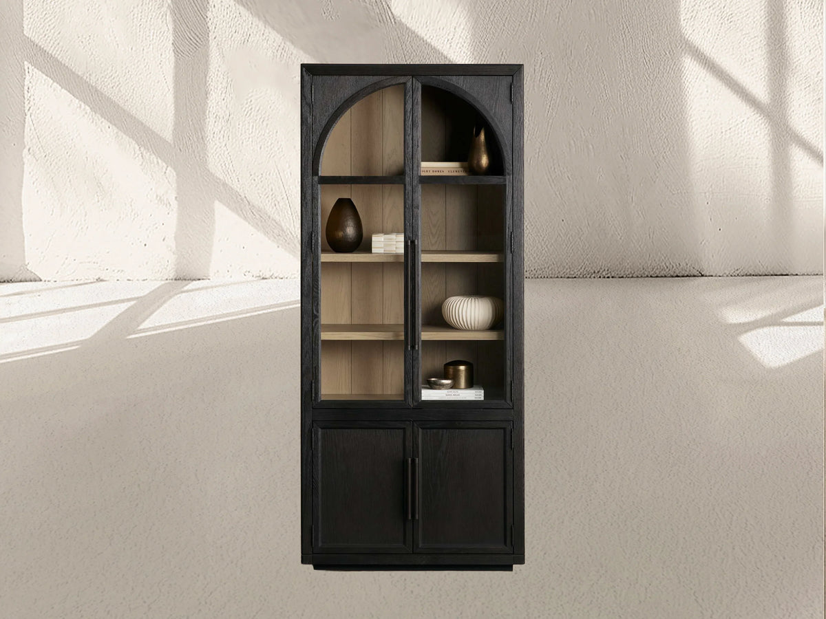 Hattie Squared Glass Cabinet
