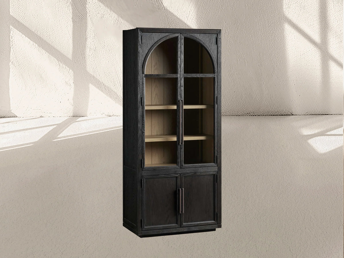 Hattie Squared Glass Cabinet