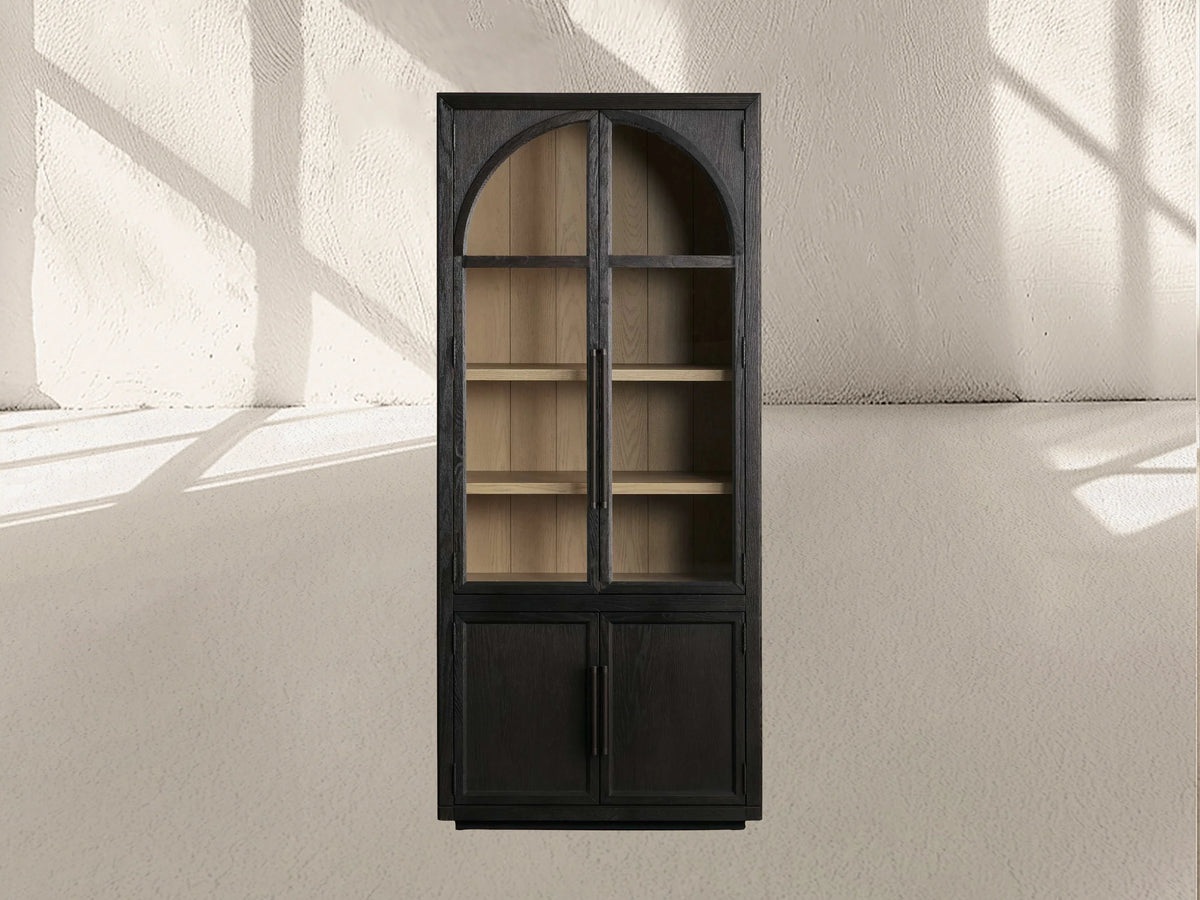Hattie Squared Glass Cabinet