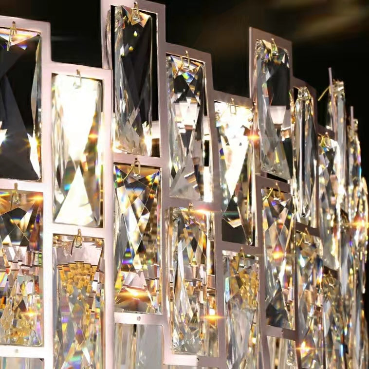 Exclusive Designer Crystal Chandelier for Modern Living Room Luxury Dining Room Ceiling Lamp
