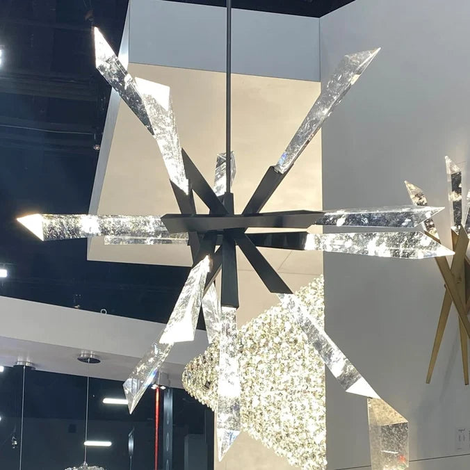 Luxury Sputnik Crystal Chandelier for Living Room / dining Room / bedroom