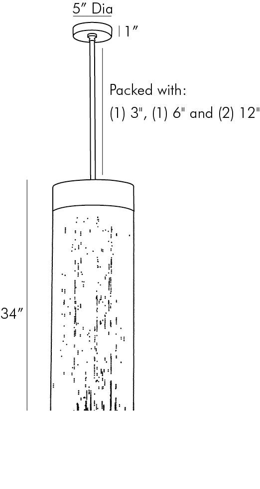 Fatima Pendant 84032 technical dimension drawing