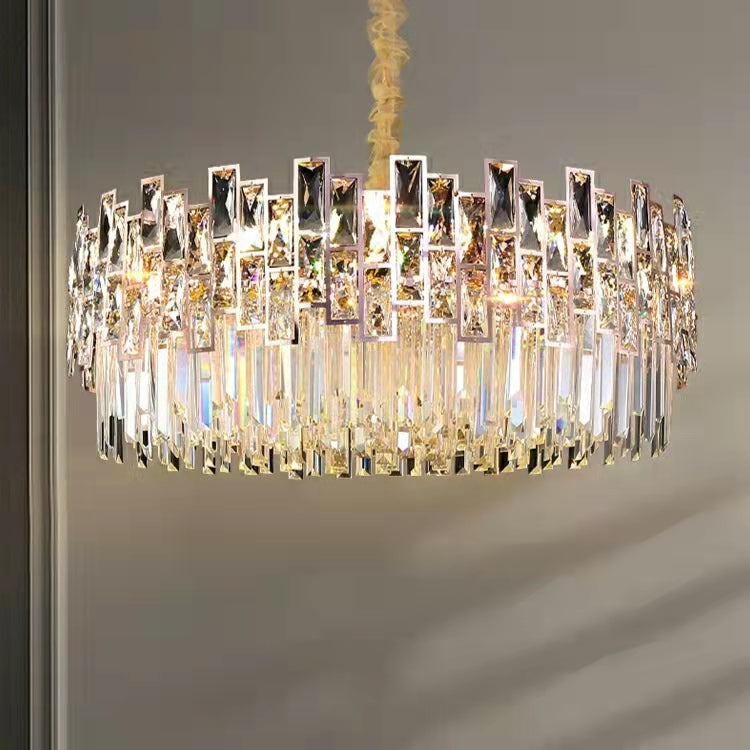 Exclusive Designer Crystal Chandelier for Modern Living Room Luxury Dining Room Ceiling Lamp