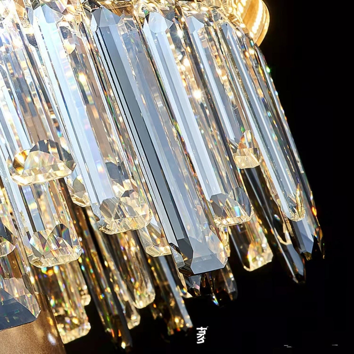 Modern Round / rectangular Crystal Chandelier Collection for Living Room / hallway / dining / bedroom