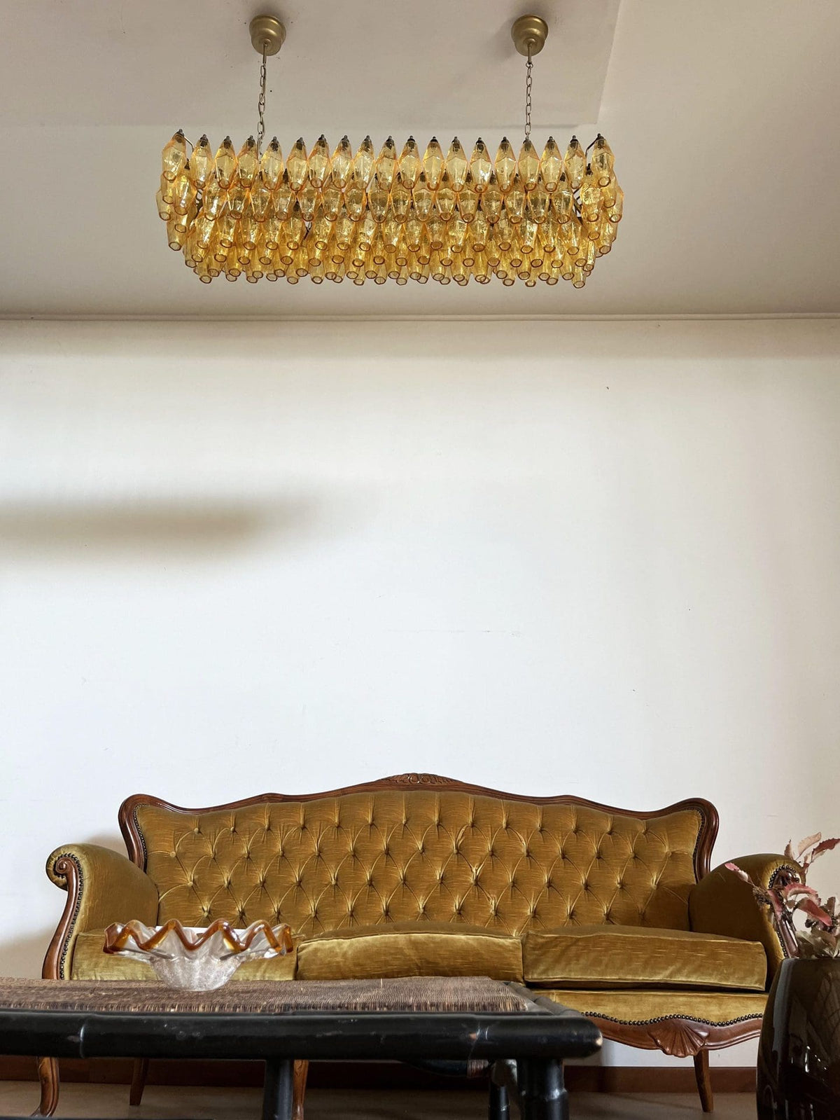 Murano Chandelier – Poliedri – 138 Glass