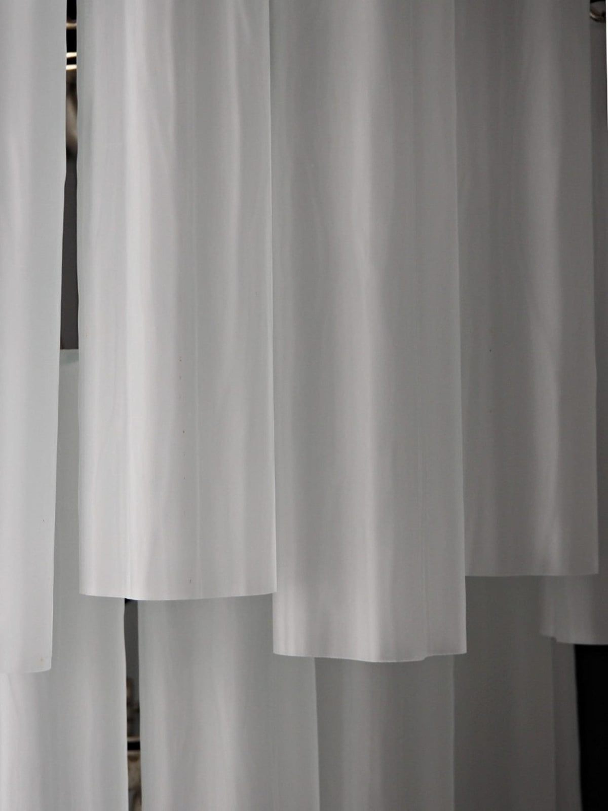 Murano Glass Chandelier – 48 Tubes – Matte White