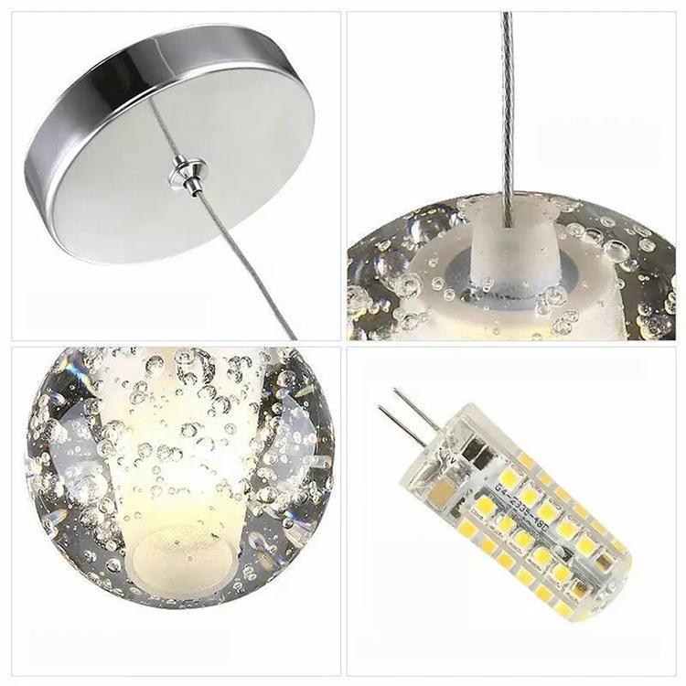 Adonis Suspension Water Drop Chandelier（ 43-Light Customized）
