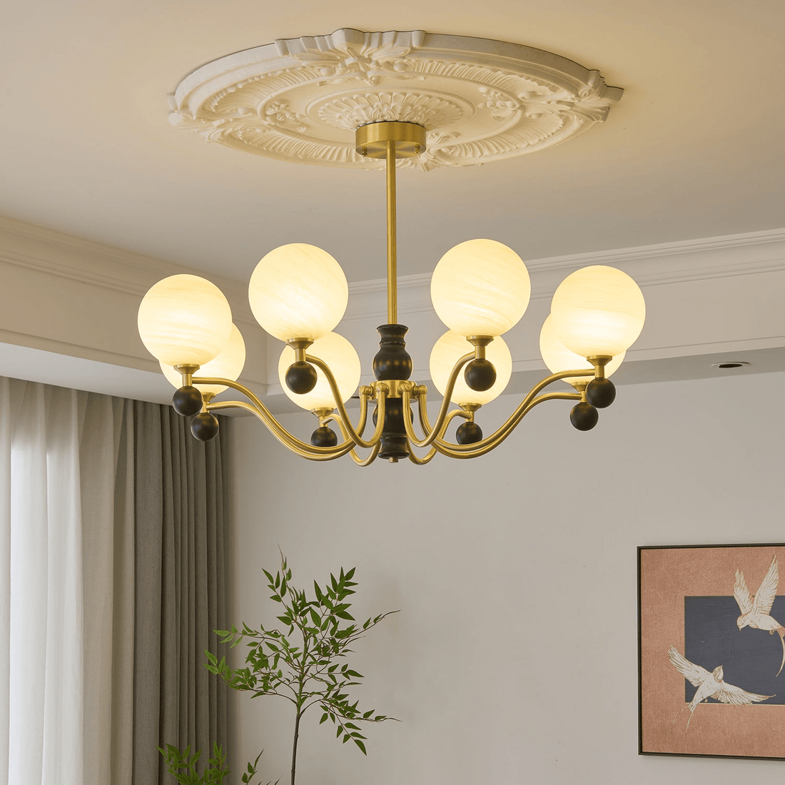 Aether Sphere Chandelier