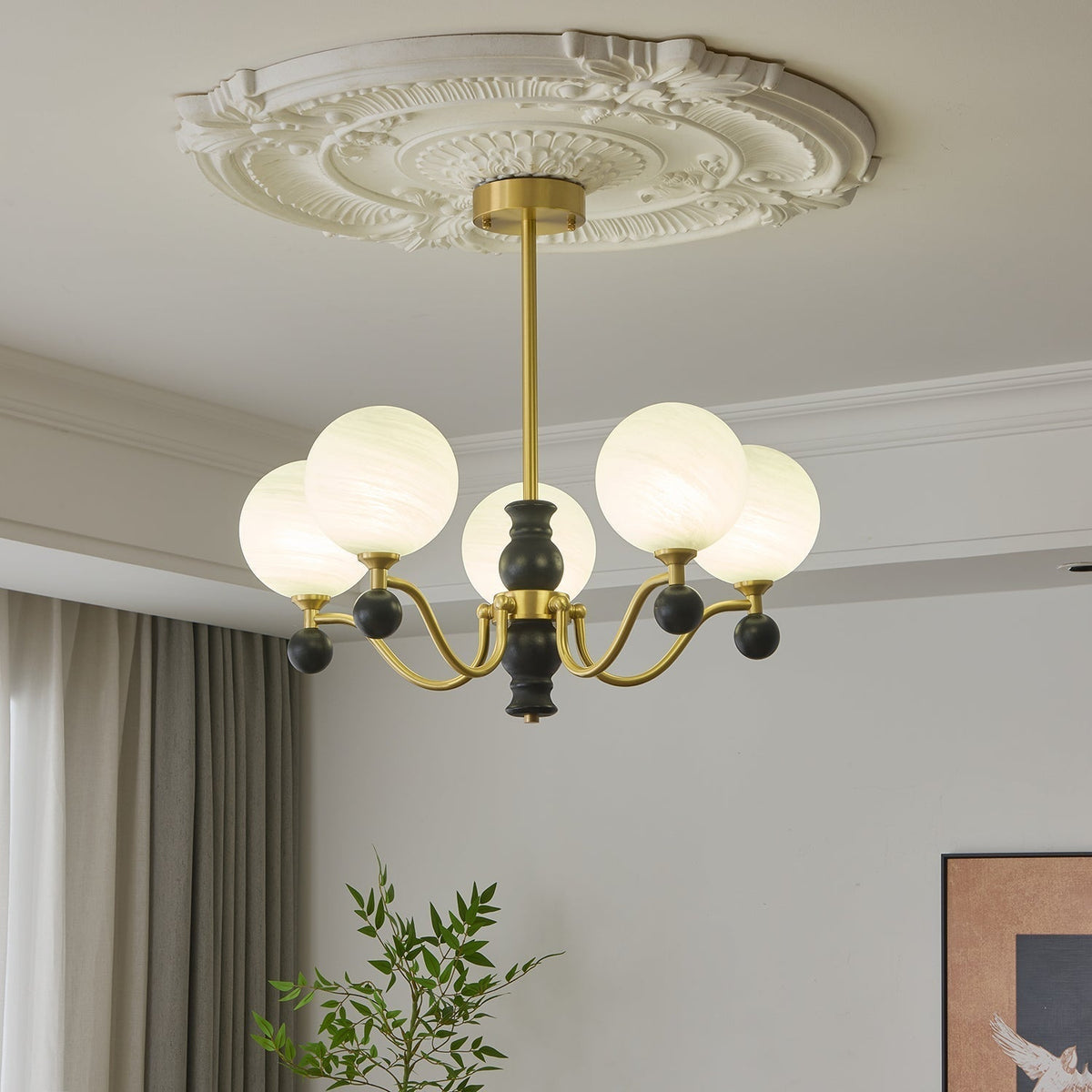 Aether Sphere Chandelier