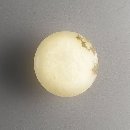 Alabaster Oval Ceiling Lamp - Vakkerlight
