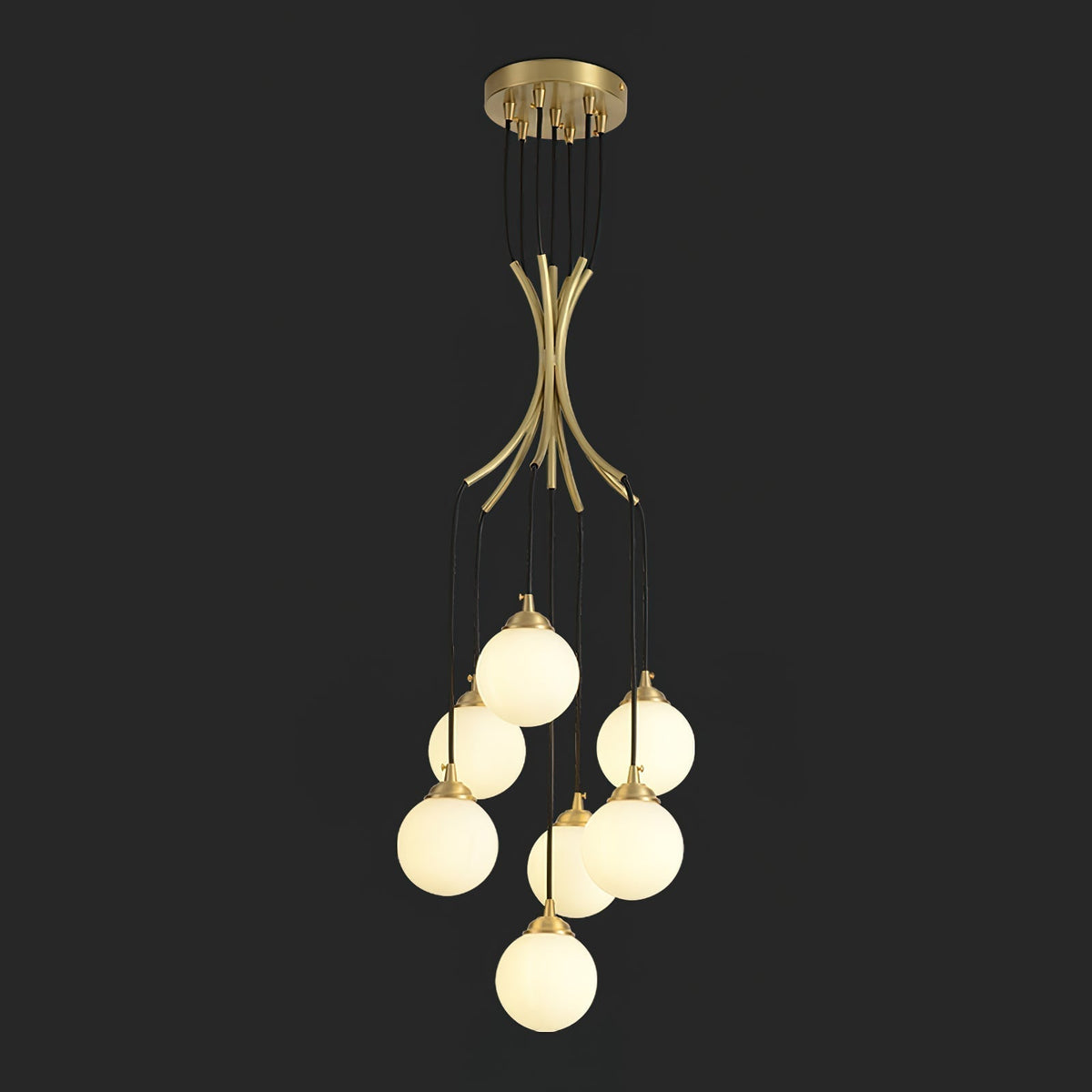 Alliyana Ball Drop Chandelier