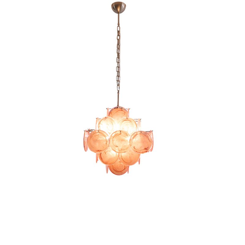 Aurelia Pink Murano Glass Chandelier