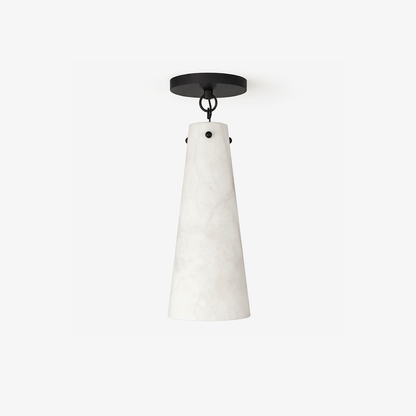 Aurelian Tapered Alabaster Ceiling Light - Vakkerlight