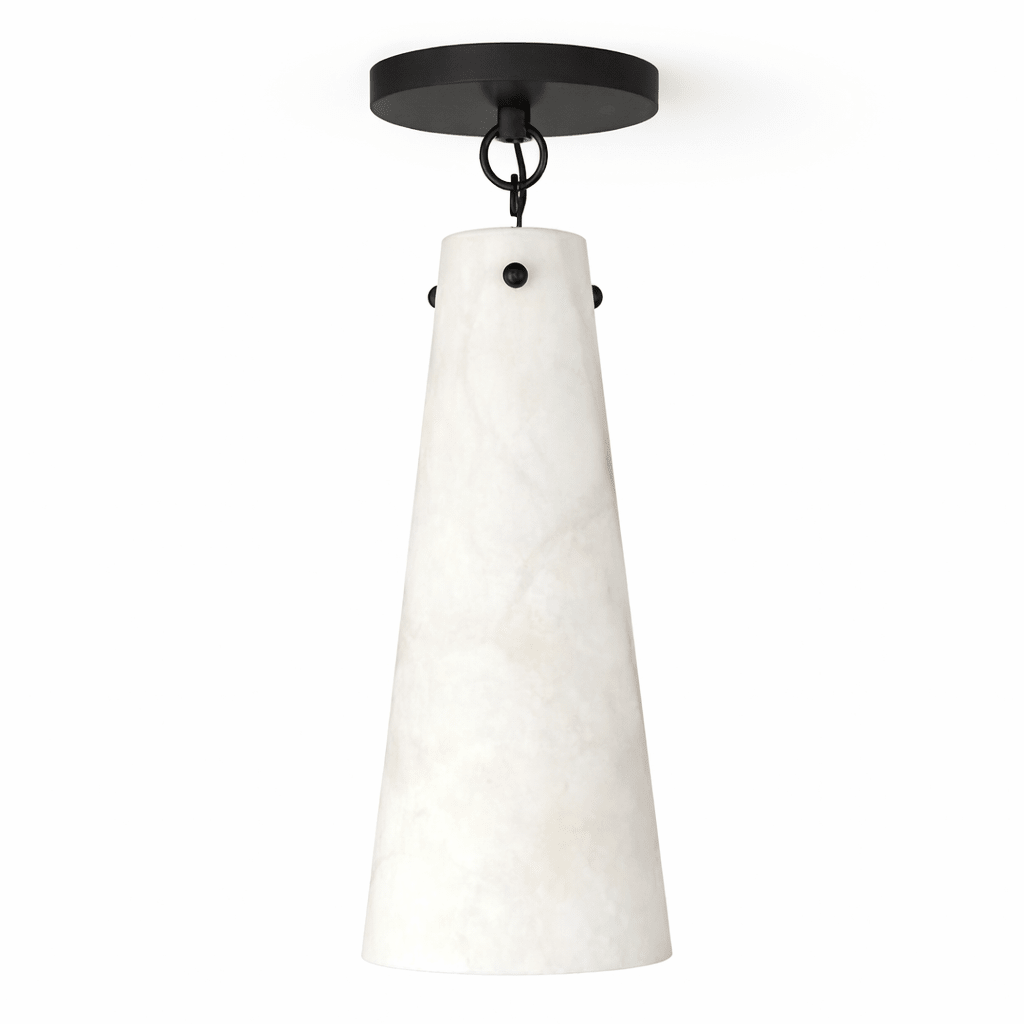 Aurelian Tapered Alabaster Ceiling Light - Vakkerlight