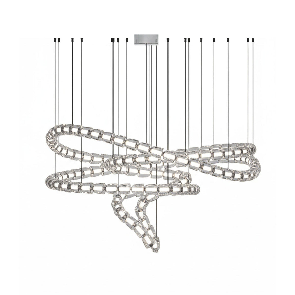 Gabriel Chrome Crystal Chandelier
