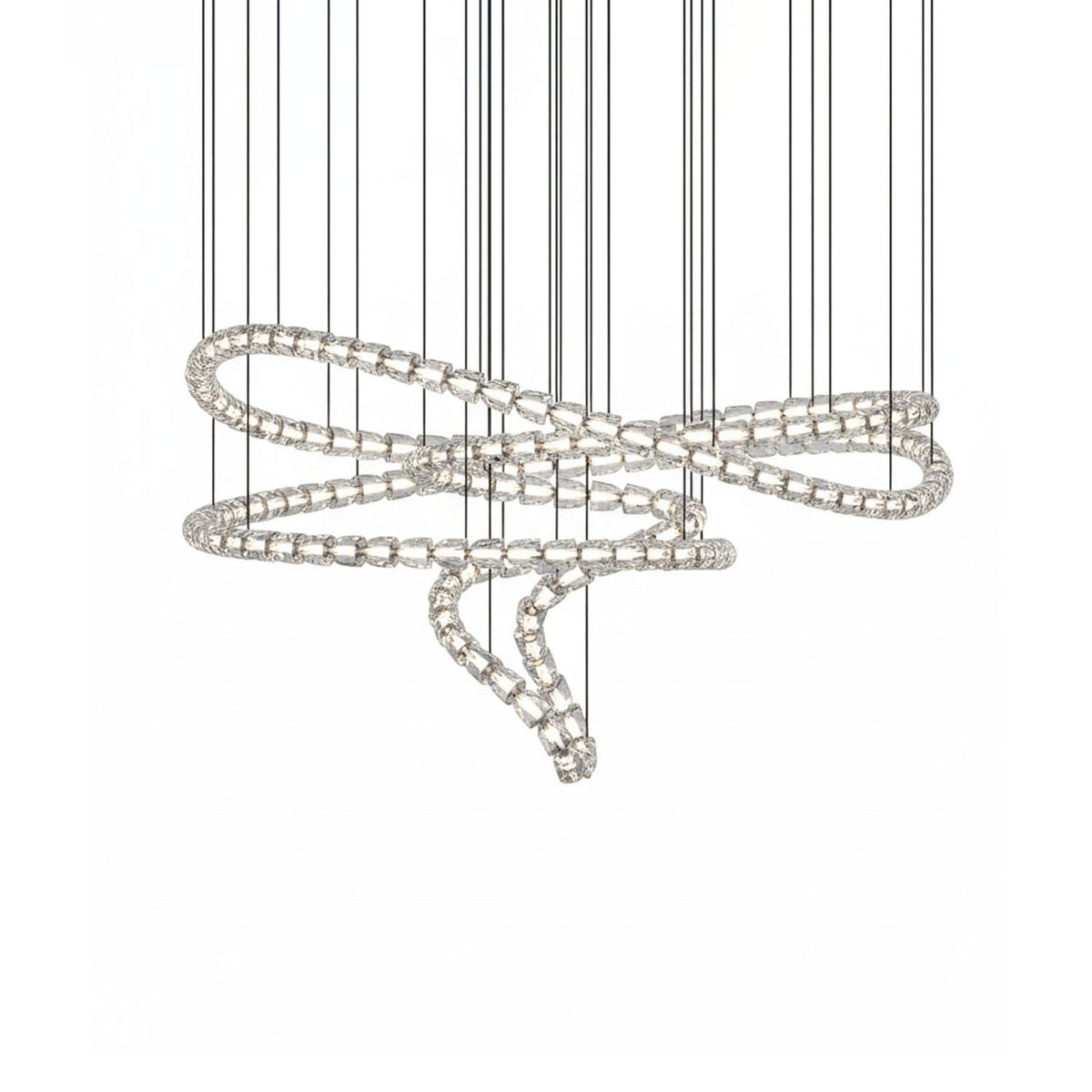 Gabriel Chrome Crystal Chandelier