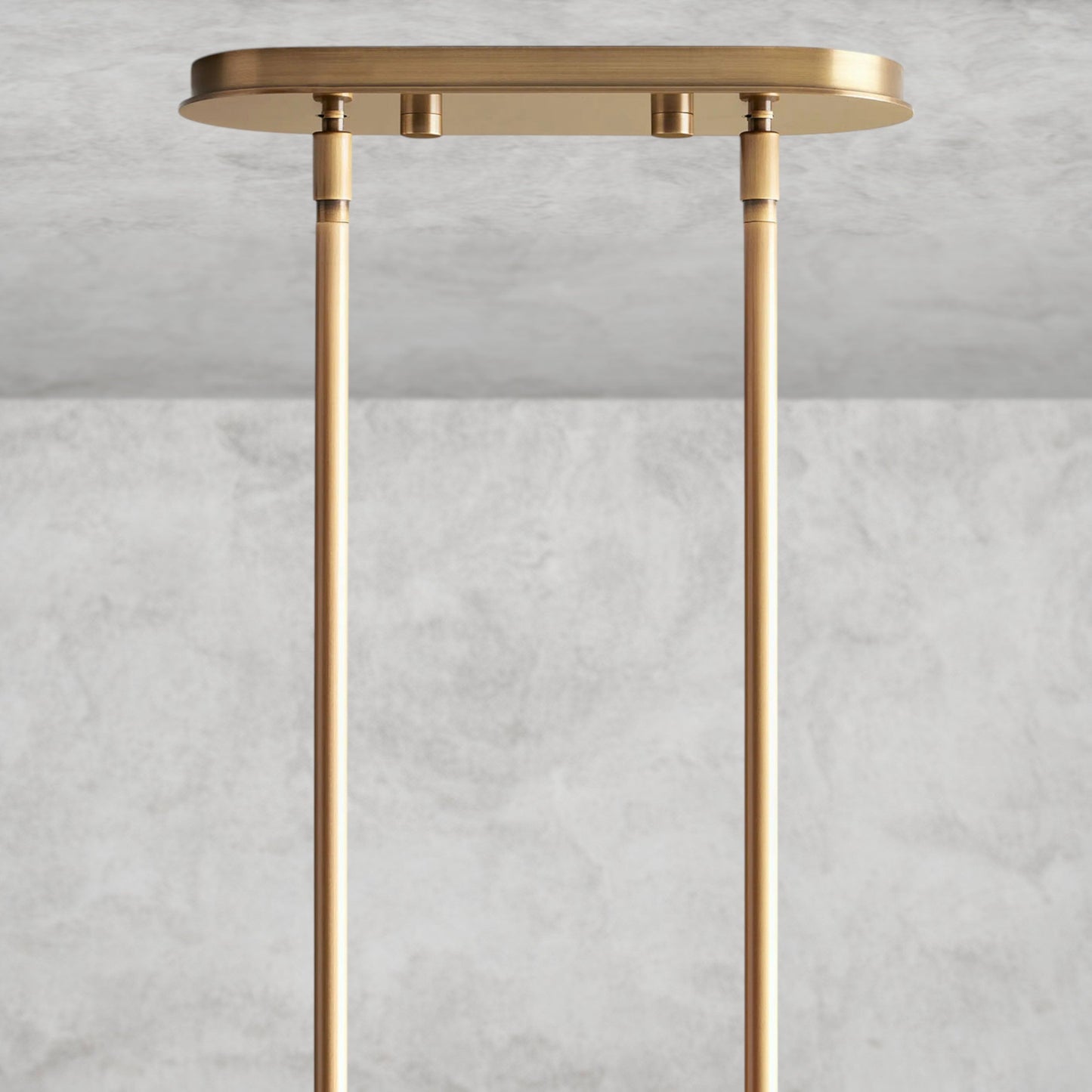 Mandoza Linear Glass Chandelier