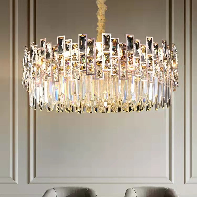 Exclusive Designer Crystal Chandelier for Modern Living Room Luxury Dining Room Ceiling Lamp