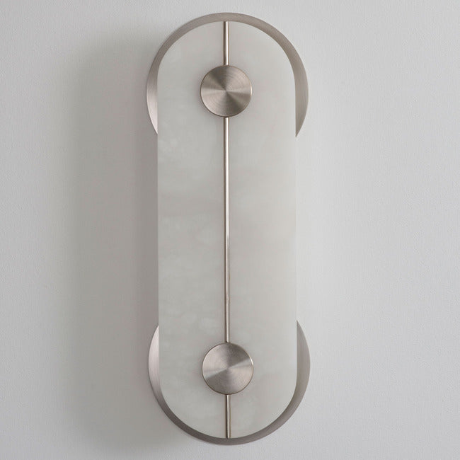 Brace Alabaster Wall Sconce