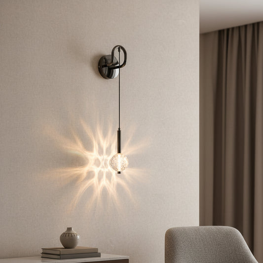 Barletta Crystal Wall Lamp - Manohaus