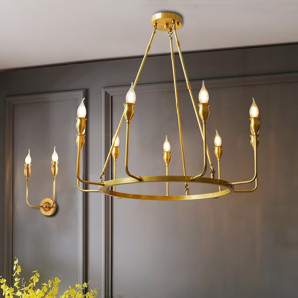 Berlin Candle Chandelier