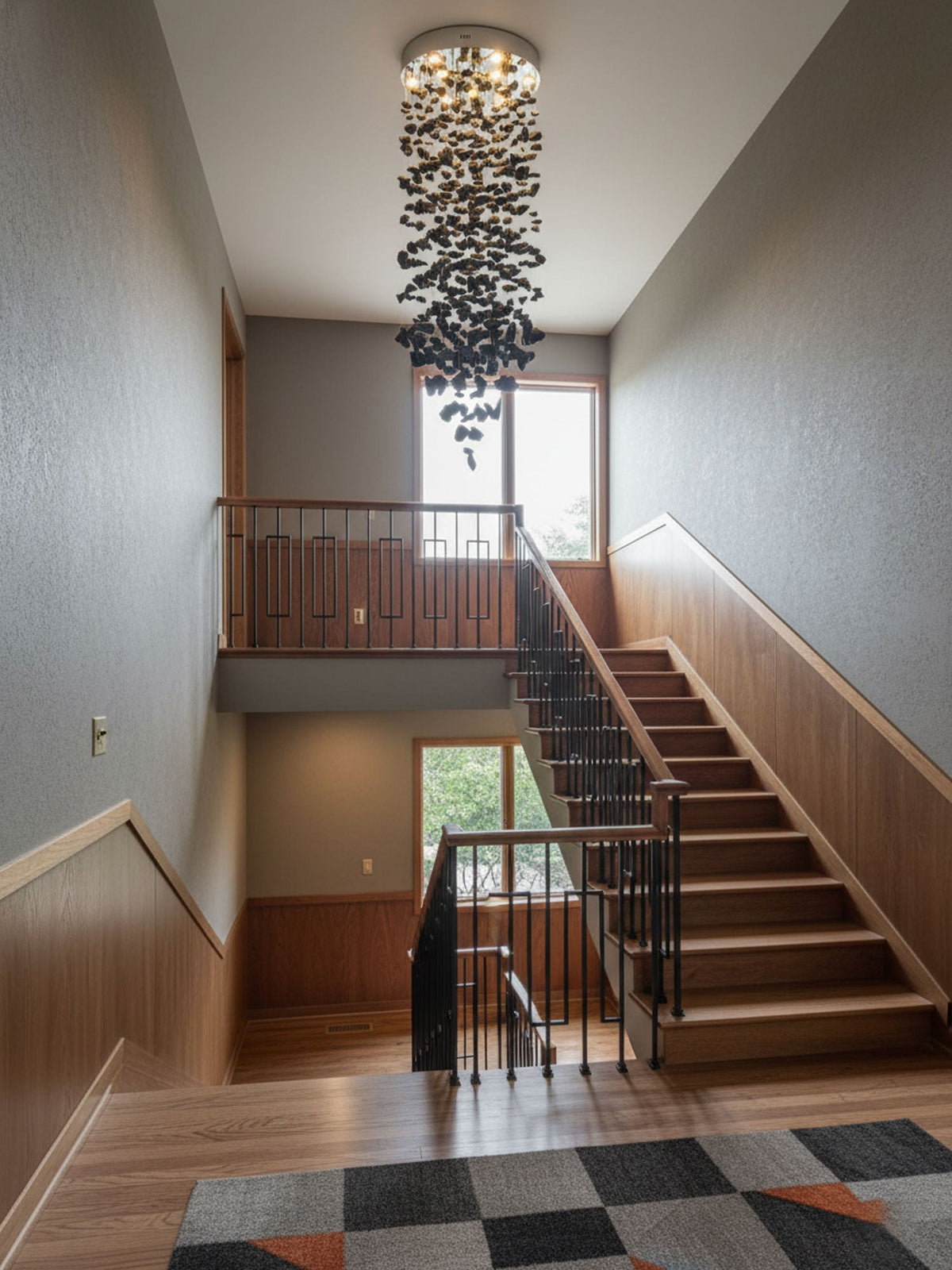 Black Stones Chandeliers
