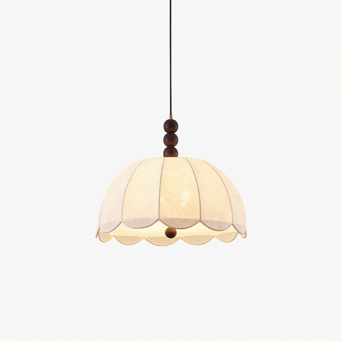 Blossom Fabric Swag Pendant Light