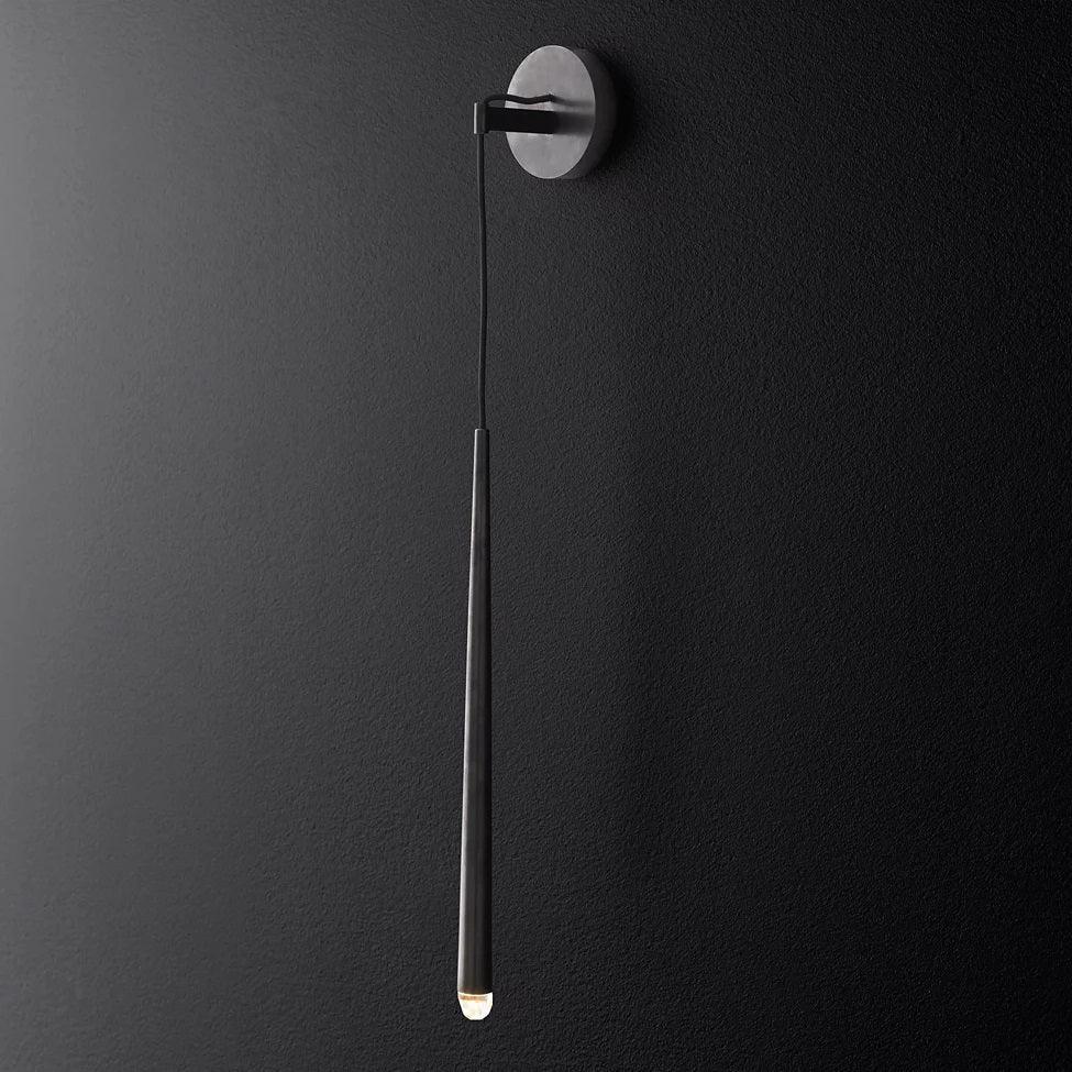Cone Wall Lamp in Brass