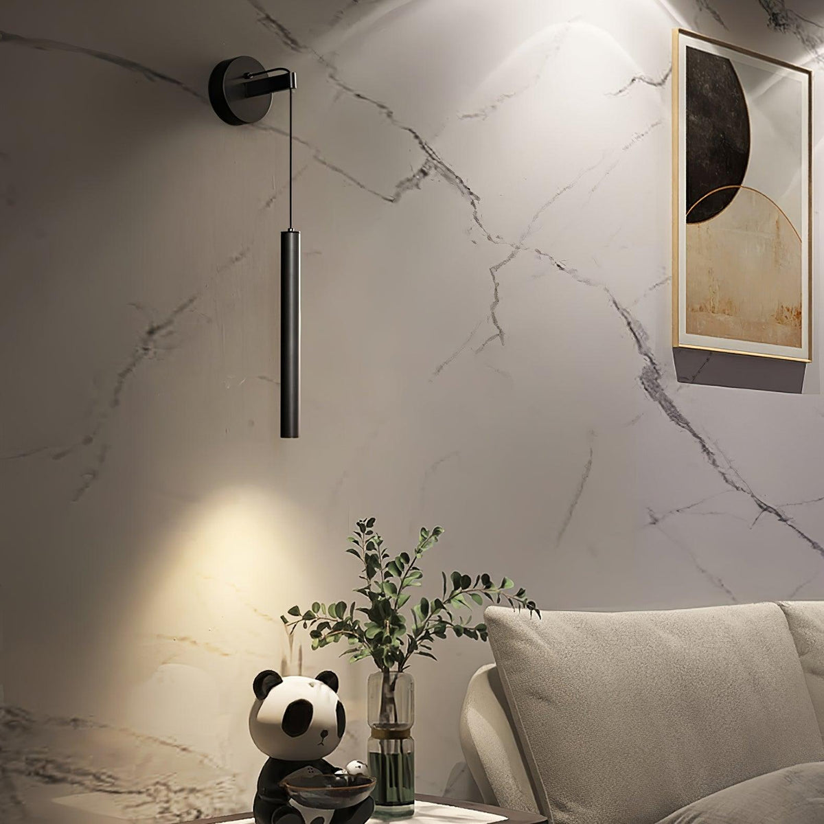 Brass Line Wall Light