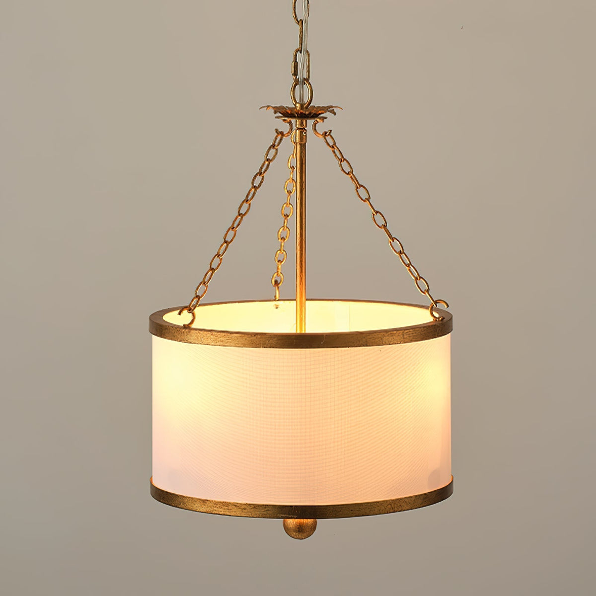 Broche Drum Pendant Lamp