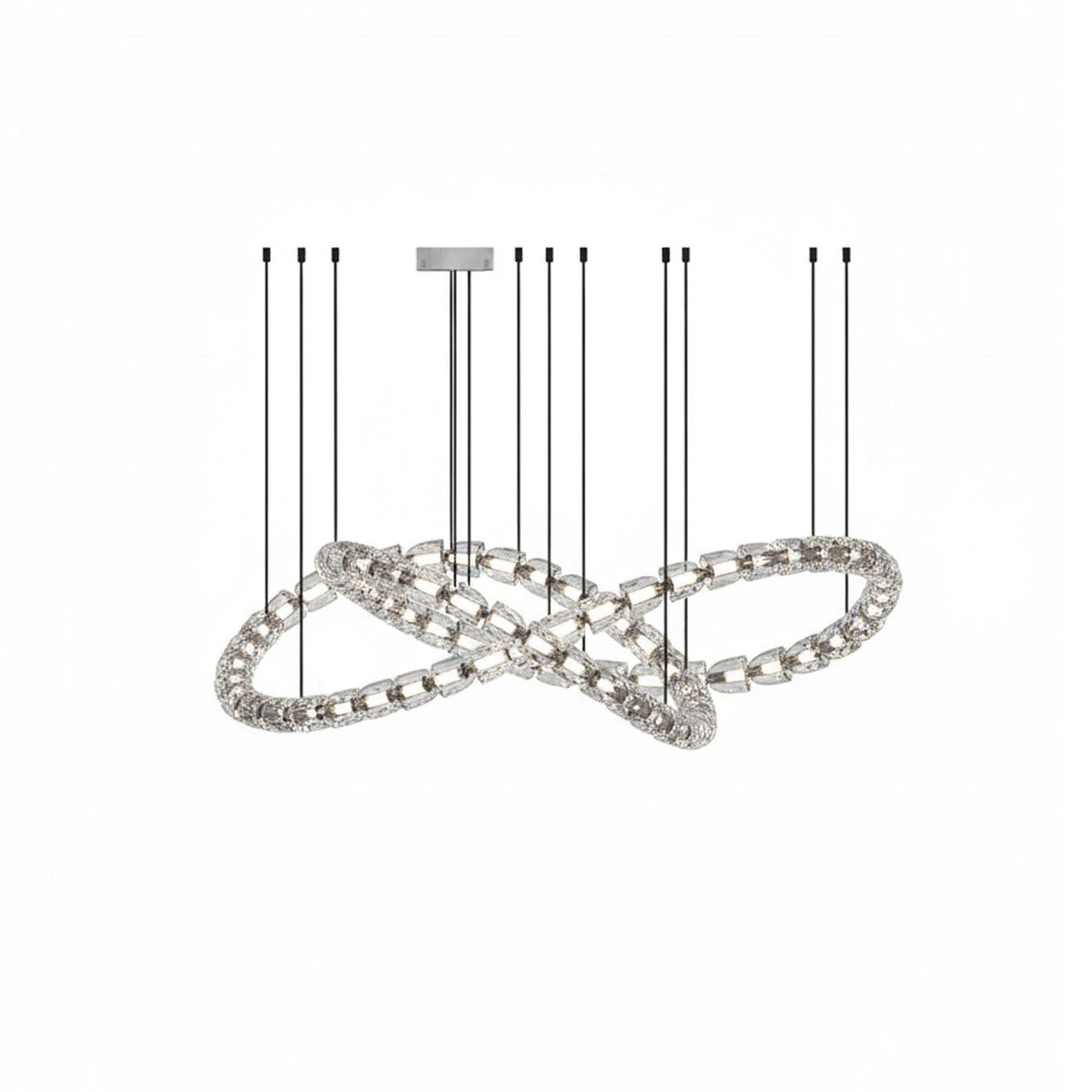 Gabriel Chrome Crystal Chandelier