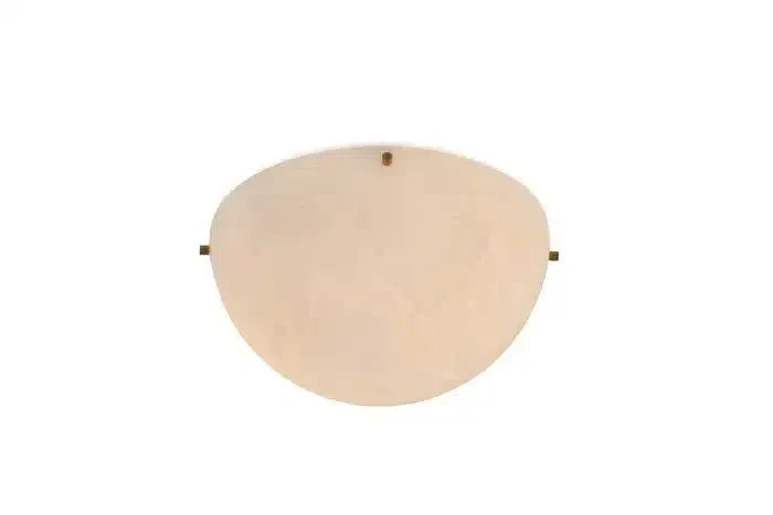 Large 'moon 4' Alabaster Wall or Ceiling Lamp Flush Mount
