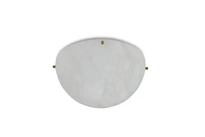 Large 'moon 4' Alabaster Wall or Ceiling Lamp Flush Mount